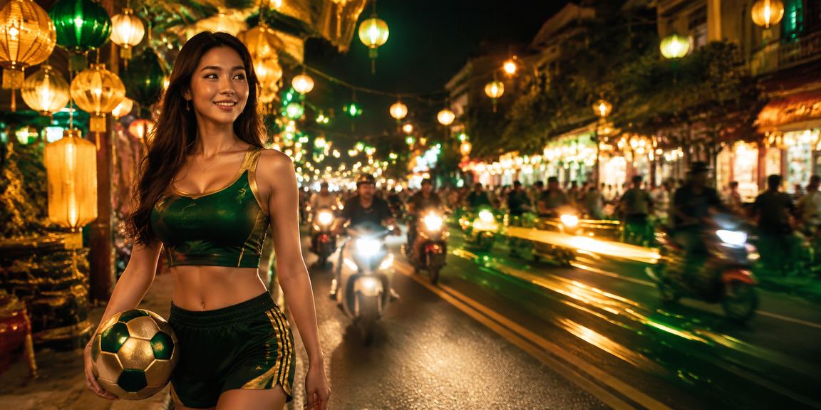 Người dùng Hà Nội xem tỷ lệ kèo trận đấu trên điện thoại tại quán cà phê buổi tối