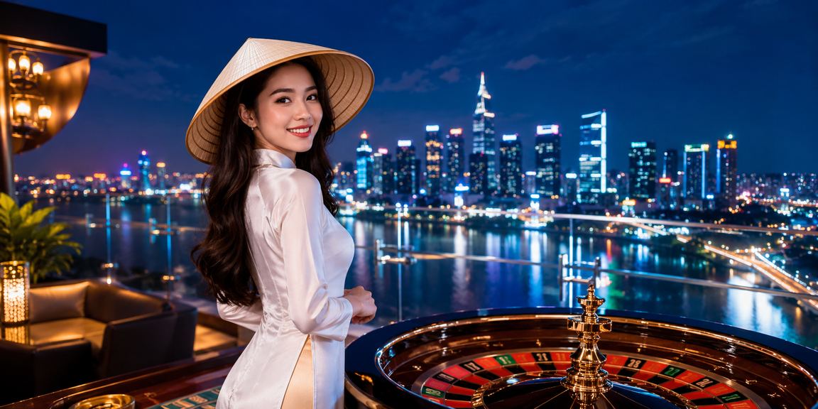 Người chơi tại Hà Nội theo dõi sự kiện thể thao trực tuyến với nón lá