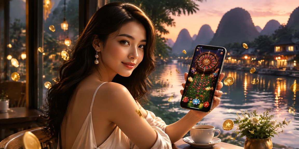 Người dùng truy cập 330i trên điện thoại tại quán cà phê Ninh Bình